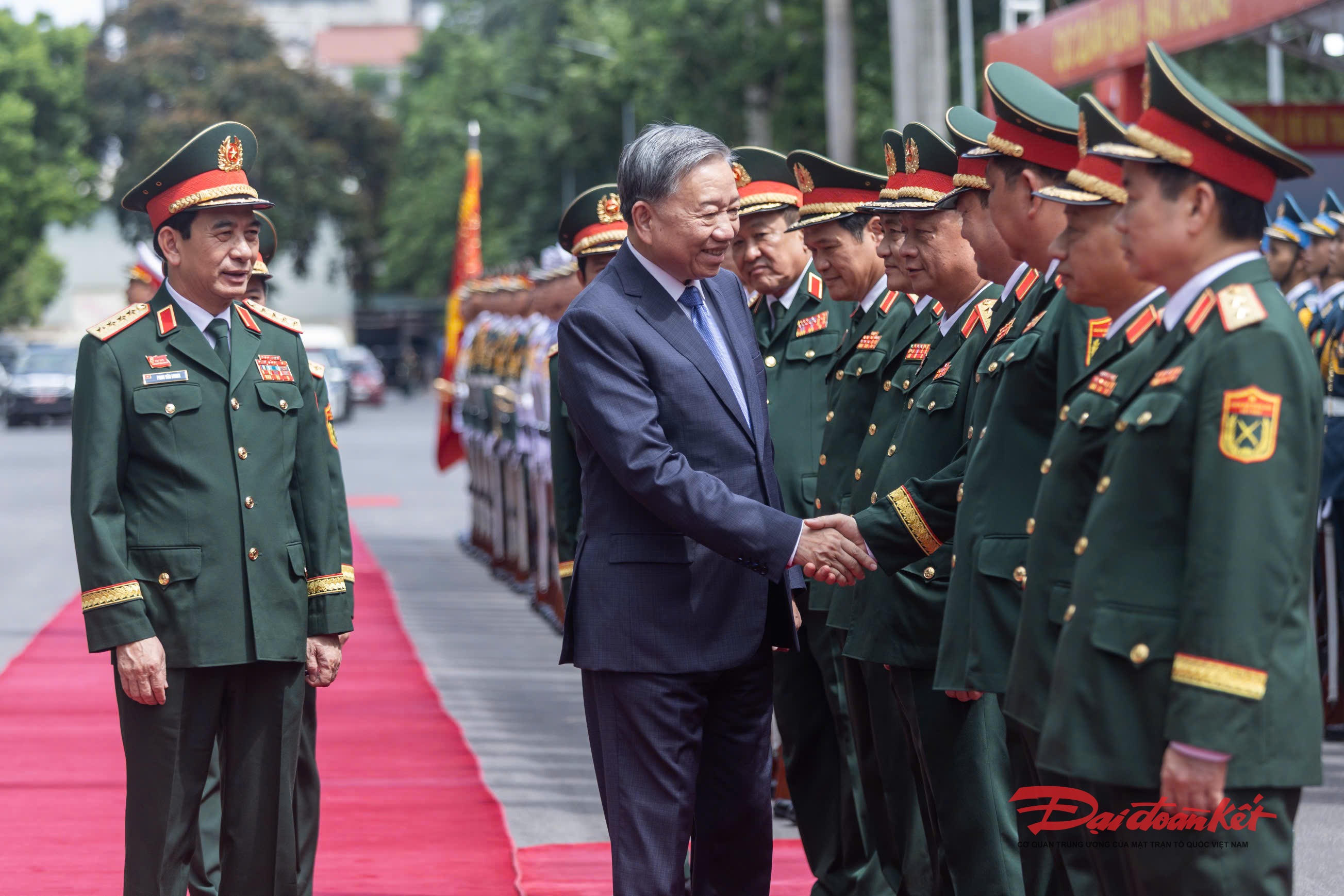 Tổng Bí thư Tô Lâm và các đại biểu dự Đại hội. Ảnh: Quang Vinh.