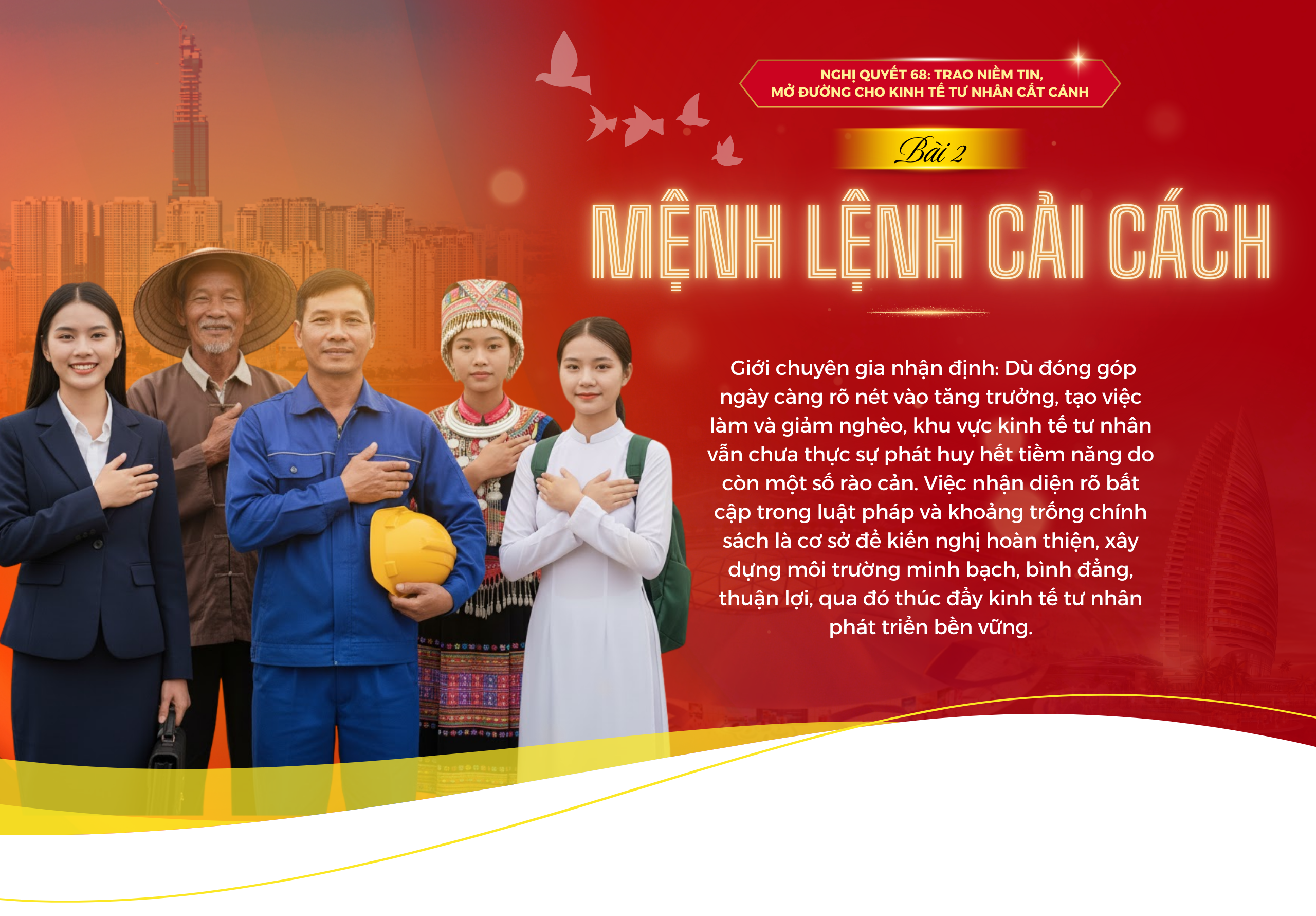 Nghị quyết 68: Trao niềm tin, mở đường cho kinh tế tư nhân cất cánh - Bài 2: Mệnh lệnh cải cách
