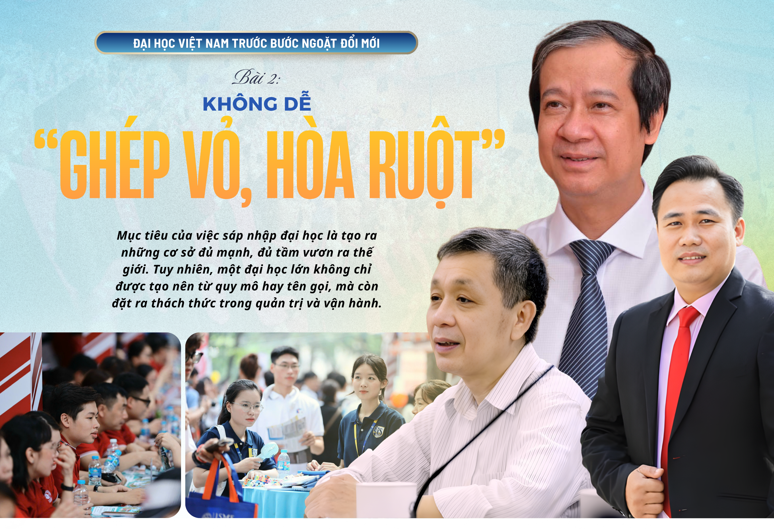 Đại học Việt Nam trước bước ngoặt đổi mới - Bài 2: Không dễ 'ghép vỏ, hòa ruột'