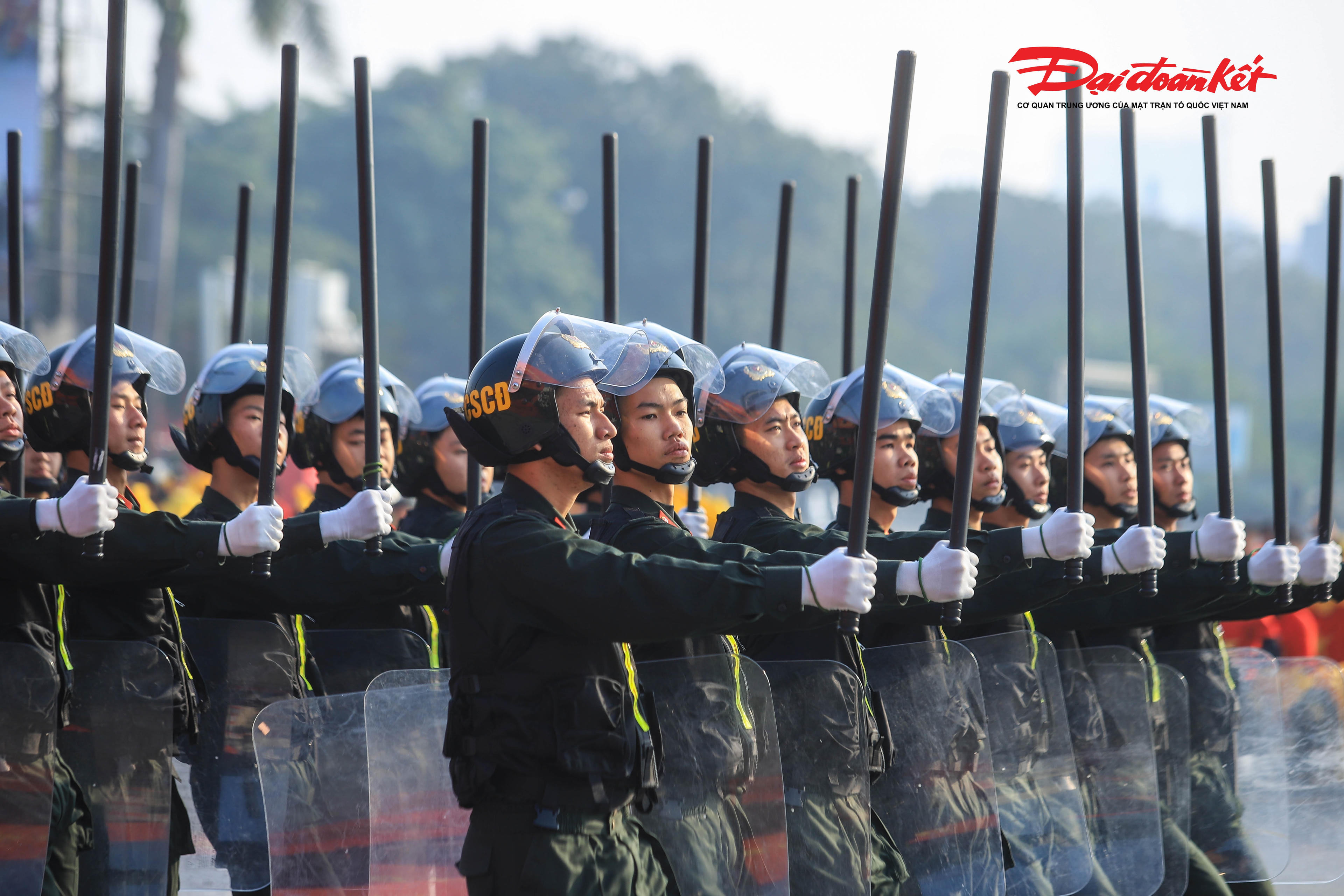 Lực lượng cảnh sát cơ động.