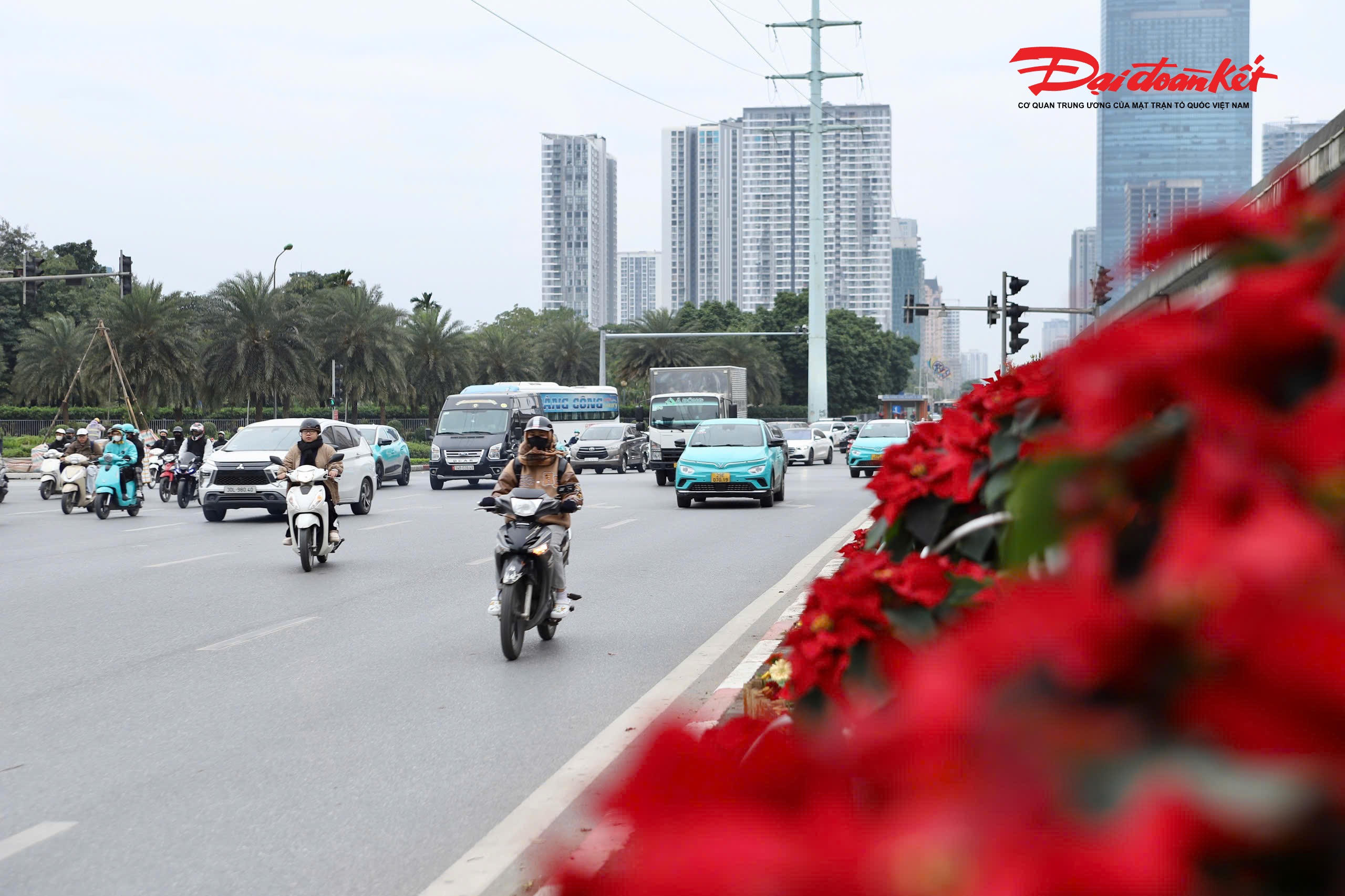 Tuyến đường Đại lộ Thăng Long.