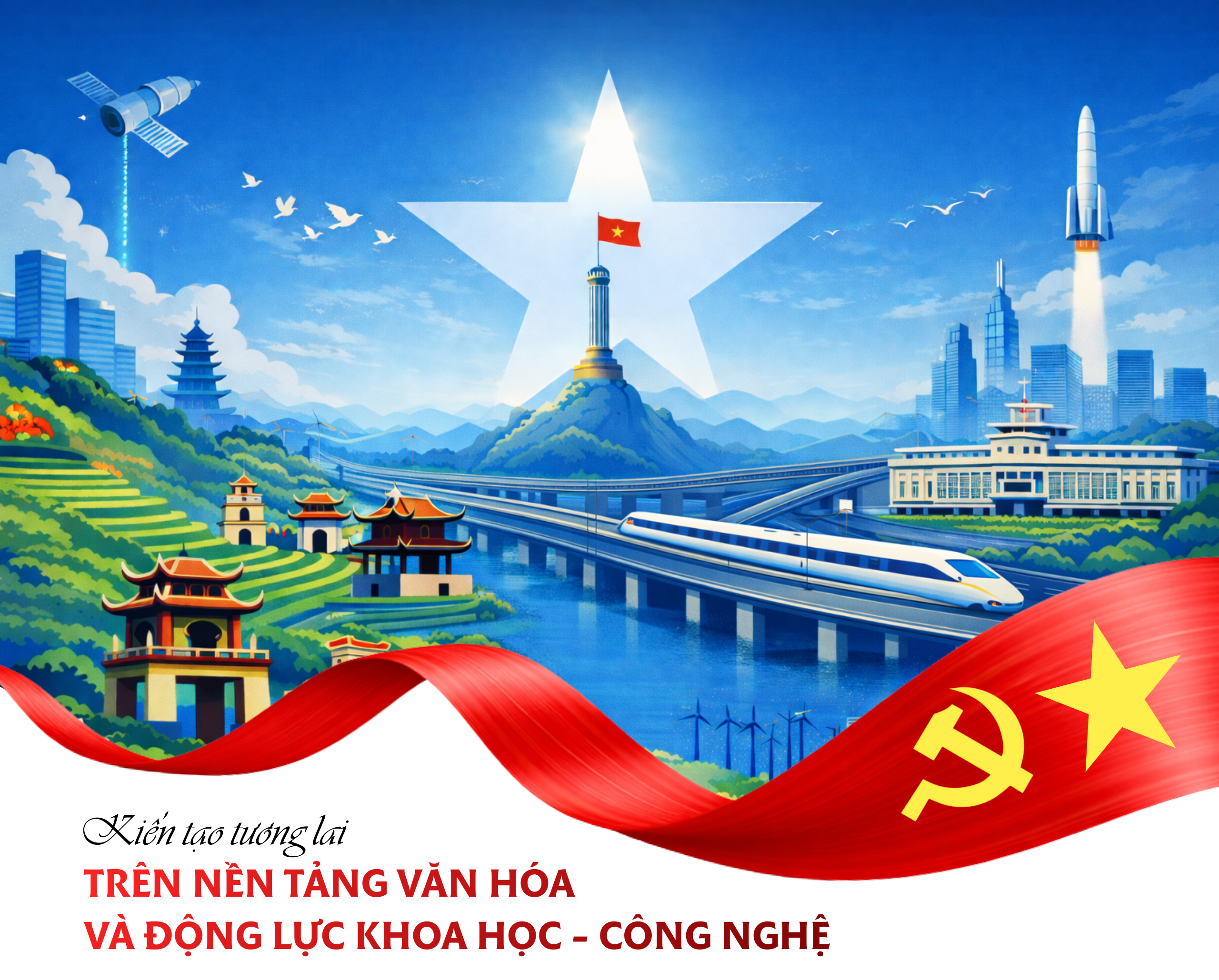 Kiến tạo tương lai trên nền tảng văn hóa và động lực khoa học - công nghệ