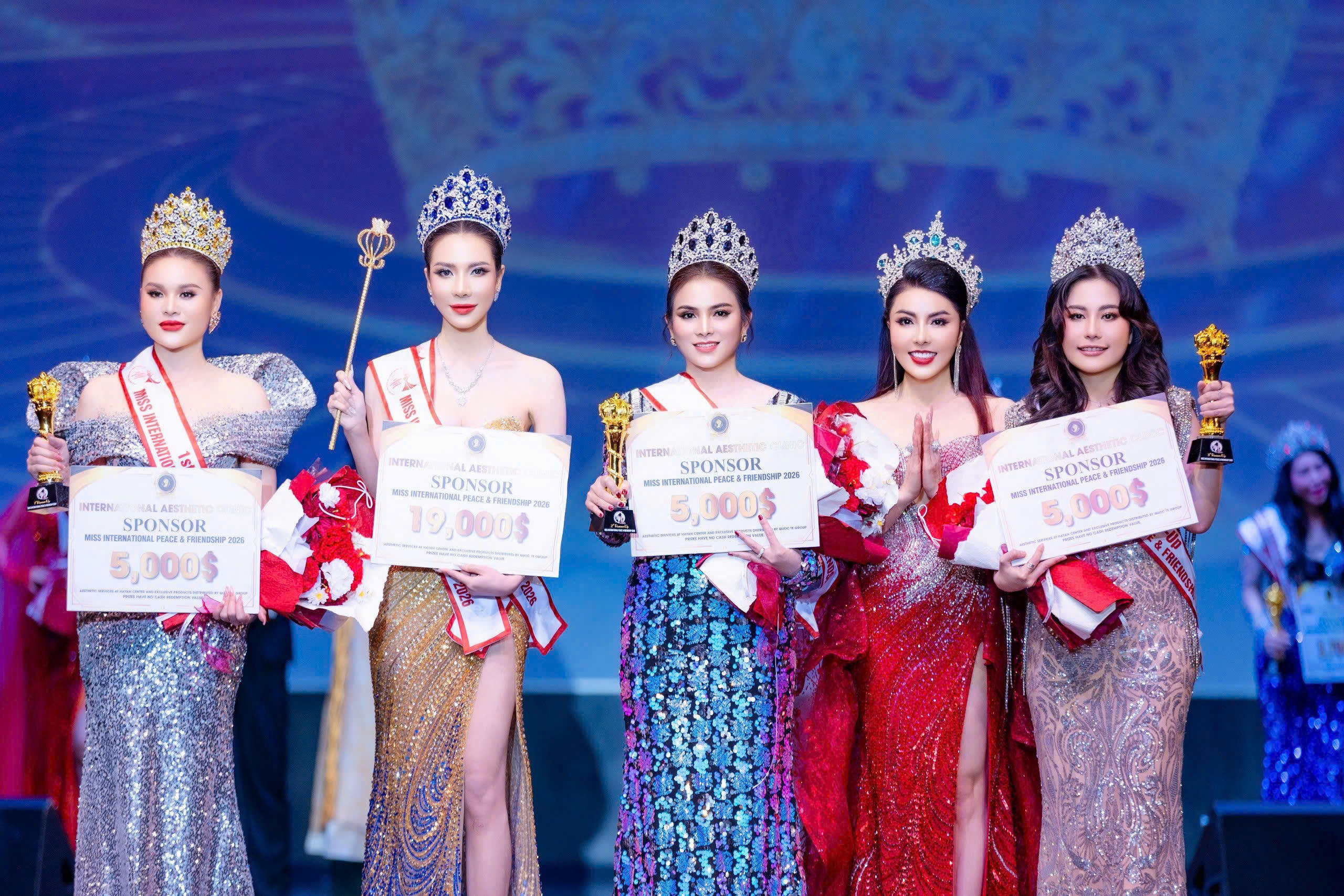 Các thí sinh giành nhiều giải phụ tại cuộc thi năm nay. Nguồn: BTC.