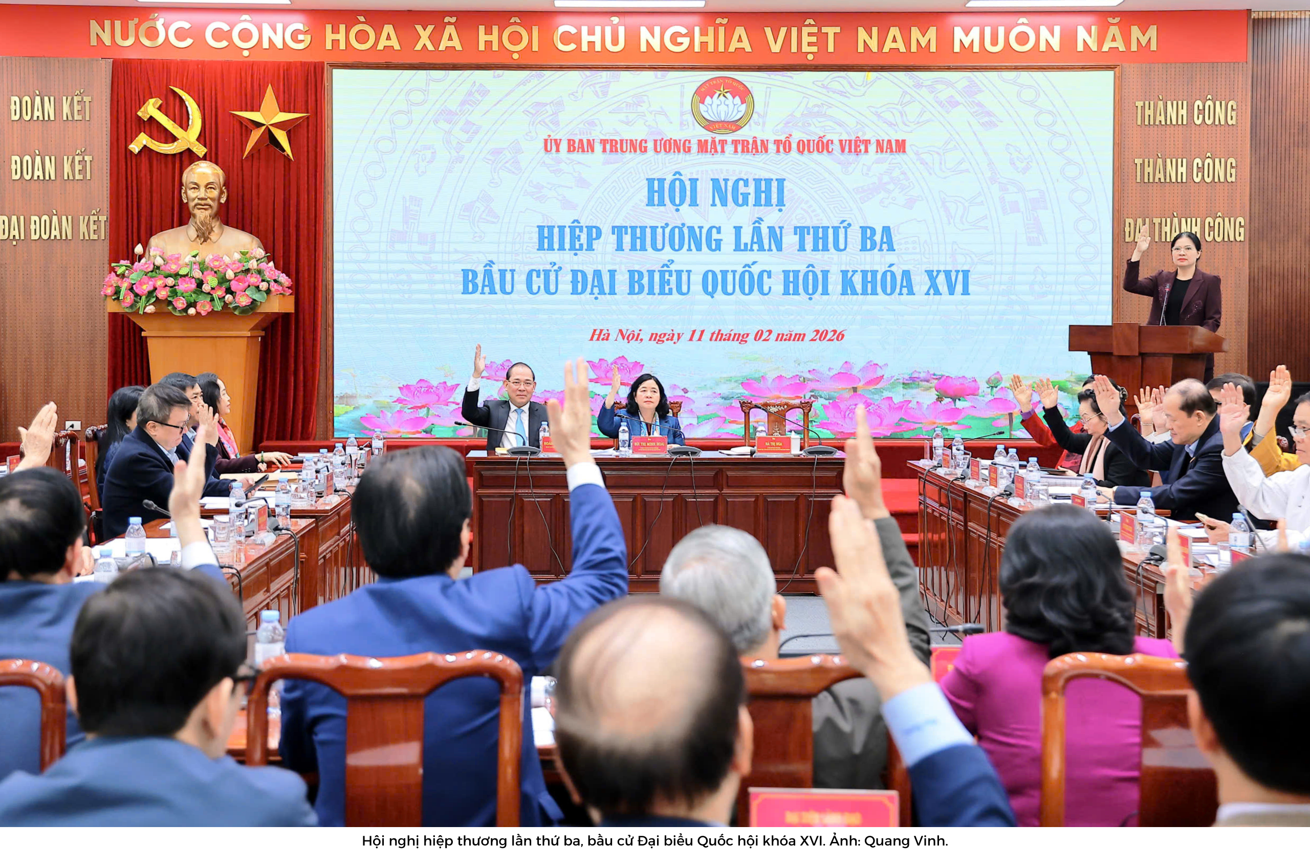 Xây chắc thế trận lòng dân, khơi nguồn đồng thuận, nhân lên sức mạnh quốc gia, vững bước vào kỷ nguyên mới