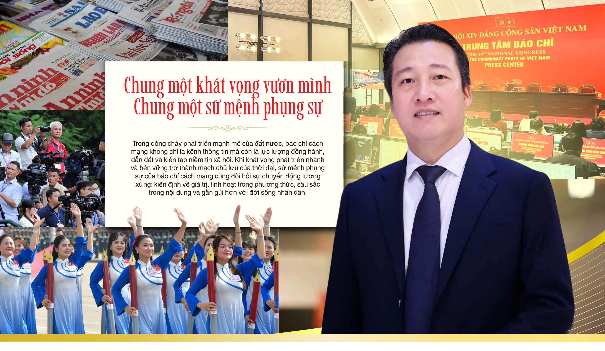 Chung một khát vọng vươn mình, chung một sứ mệnh phụng sự