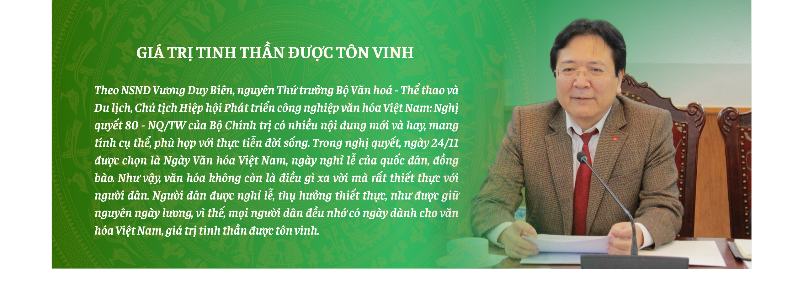 Nâng tầm văn hóa Việt Nam trong kỷ nguyên mới - Bài 1: Khơi dậy nguồn sức mạnh nội sinh