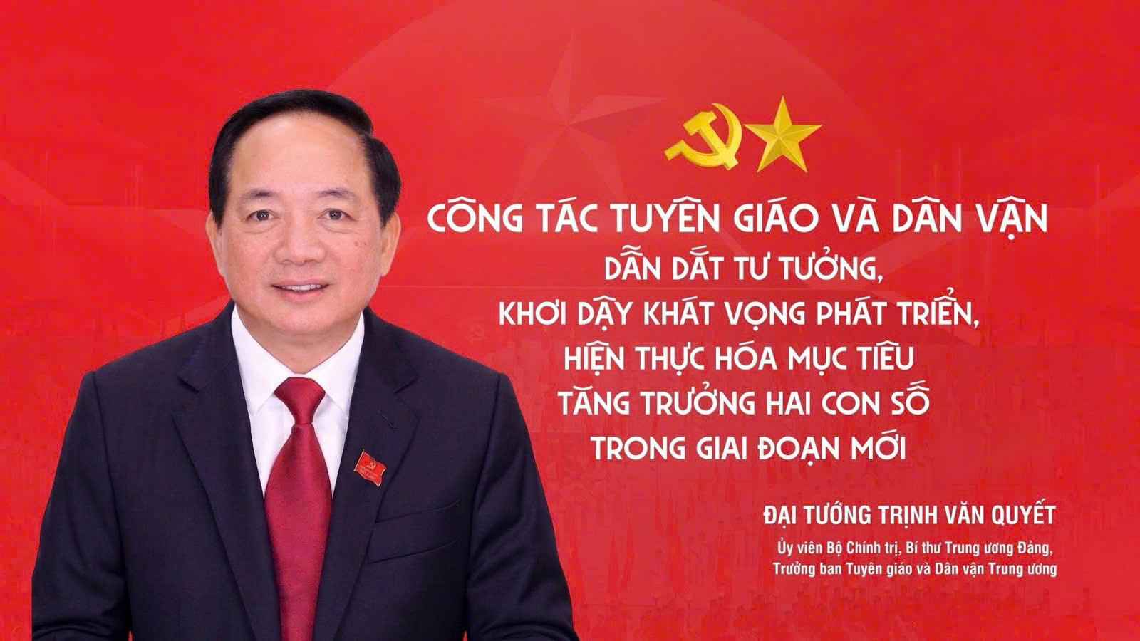 Công tác tuyên giáo, dân vận dẫn dắt mục tiêu tăng trưởng hai con số