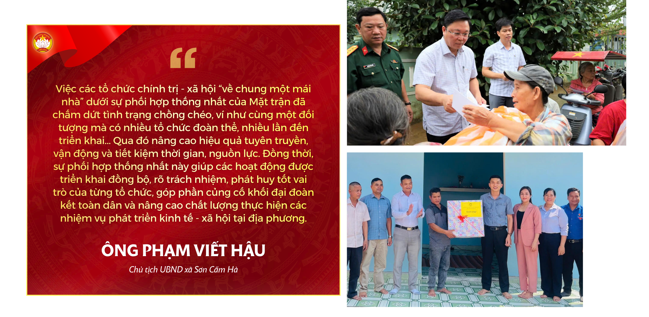 Sức mạnh từ mái nhà chung - Bài 2: Dấu ấn từ Mặt trận cơ sở