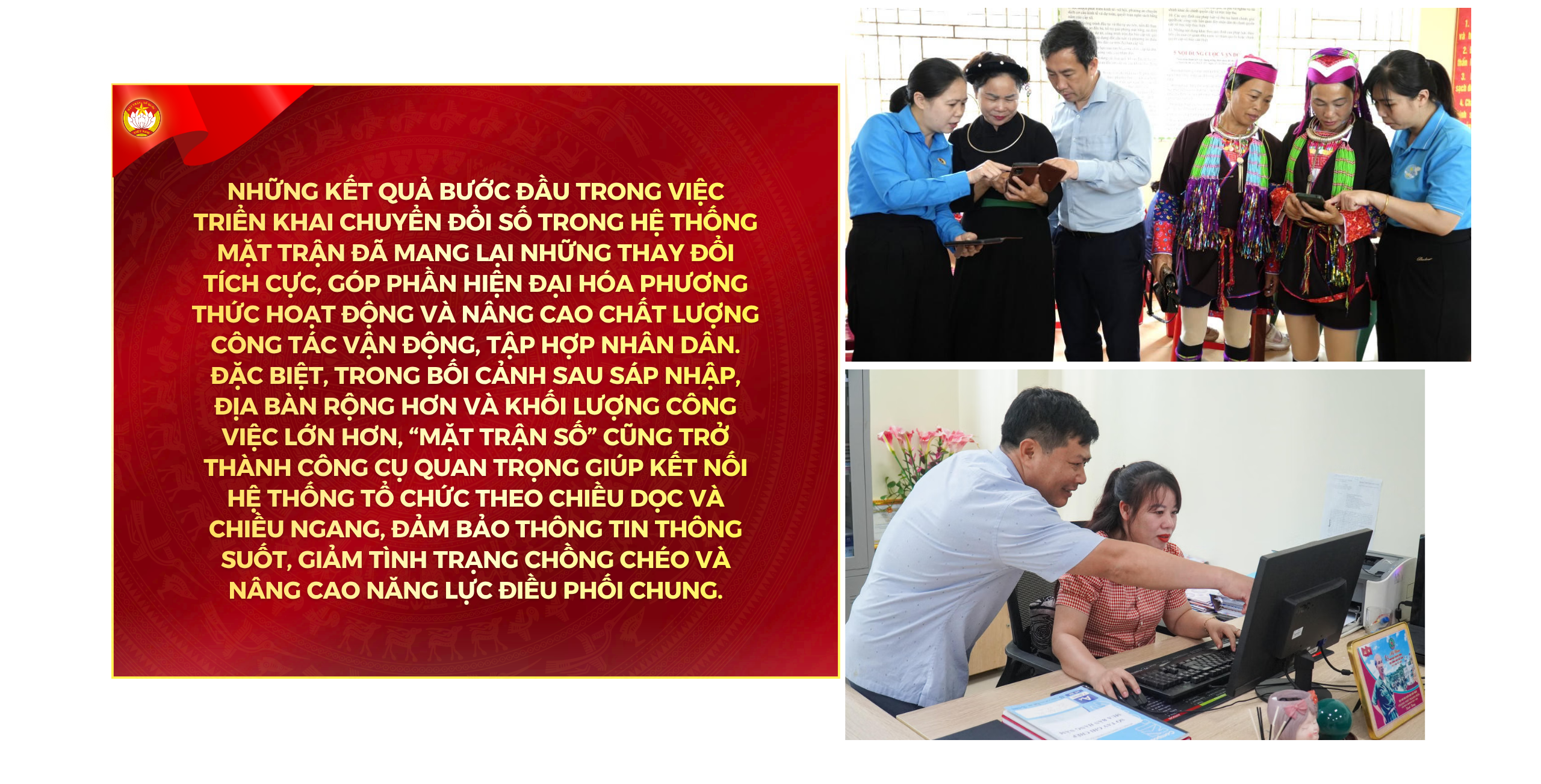 Sức mạnh từ mái nhà chung - Bài 4: Mặt trận trong kỷ nguyên số: Chuyển đổi để bứt phá