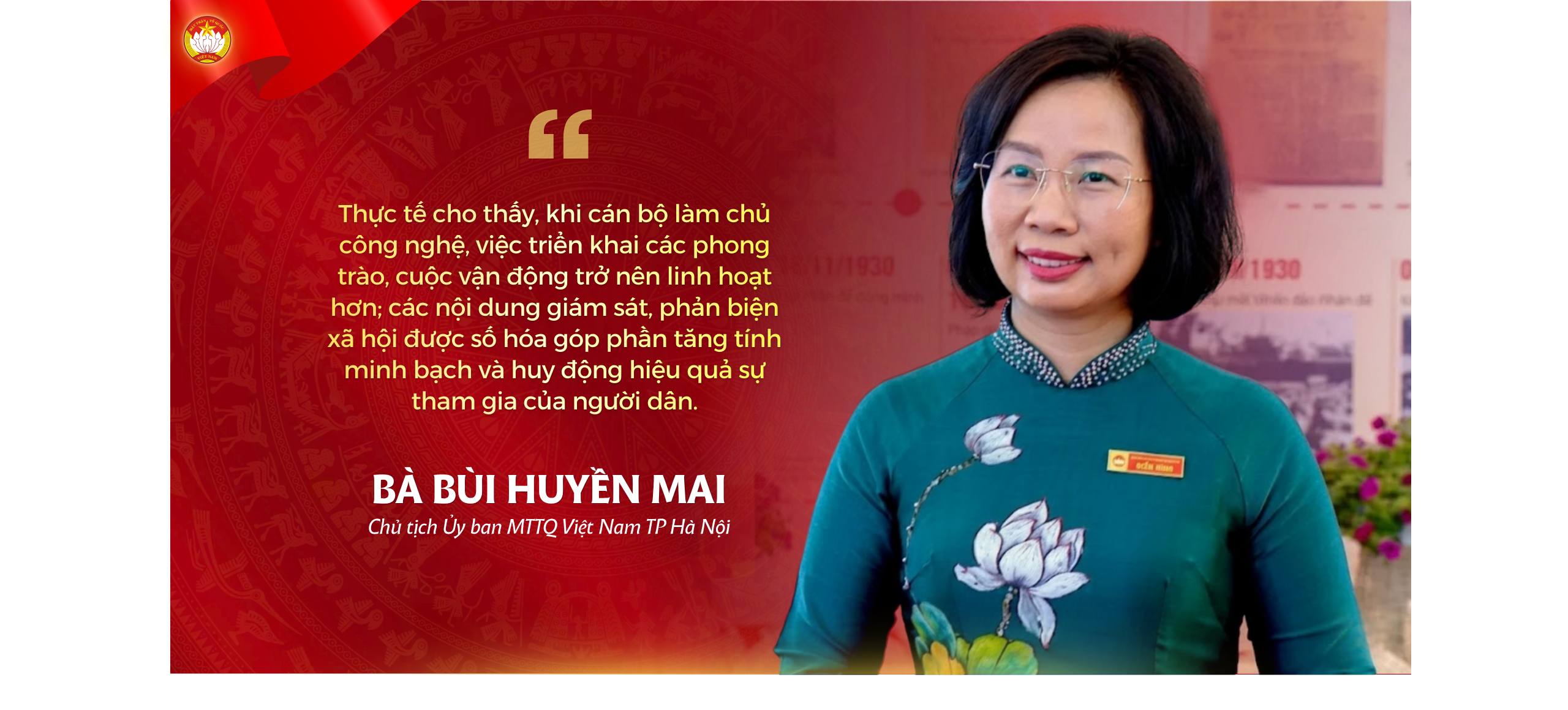 Sức mạnh từ mái nhà chung - Bài 4: Mặt trận trong kỷ nguyên số: Chuyển đổi để bứt phá