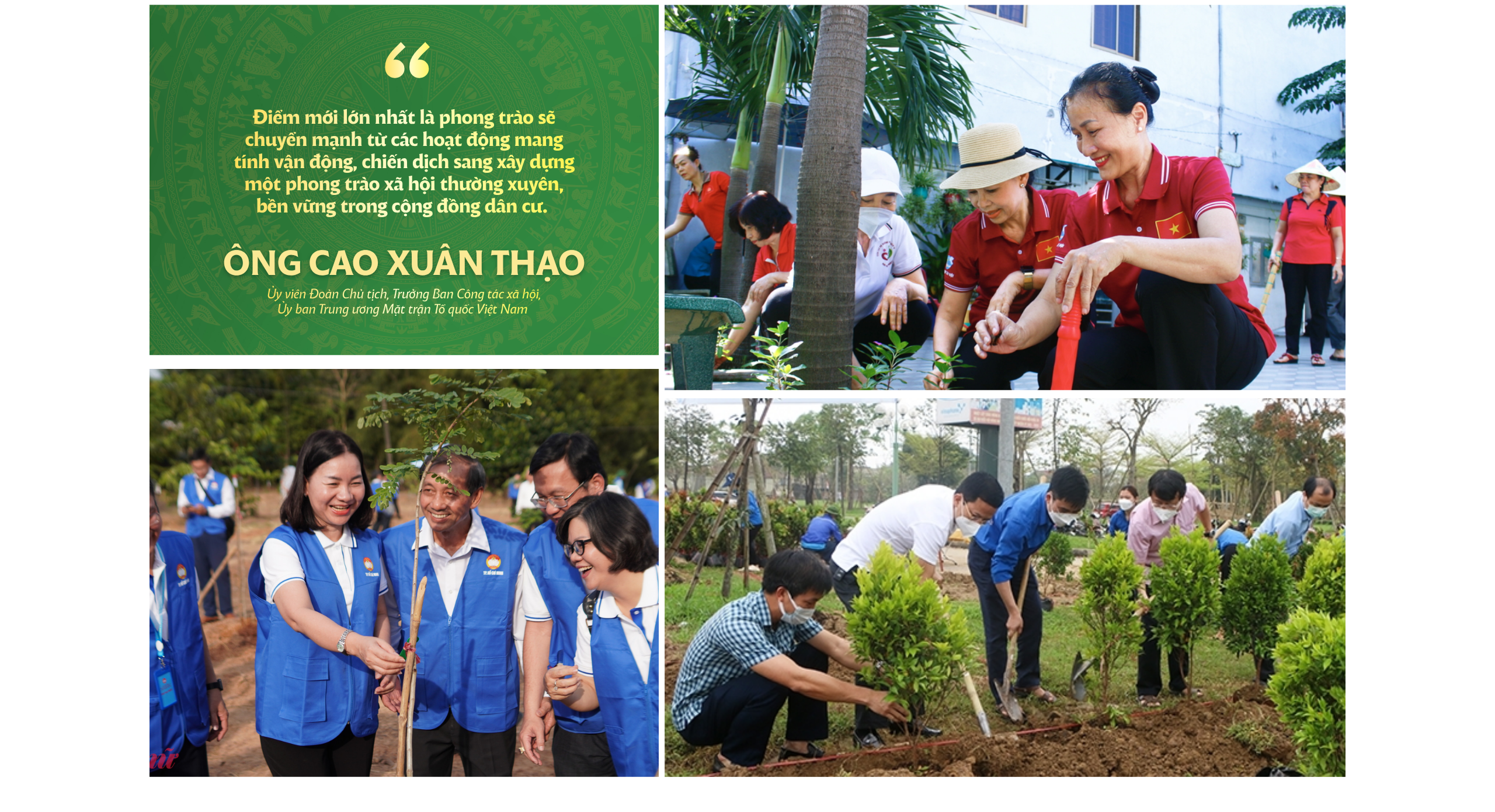 Để phong trào bảo vệ môi trường lan tỏa rộng khắp trong nhiệm kỳ mới