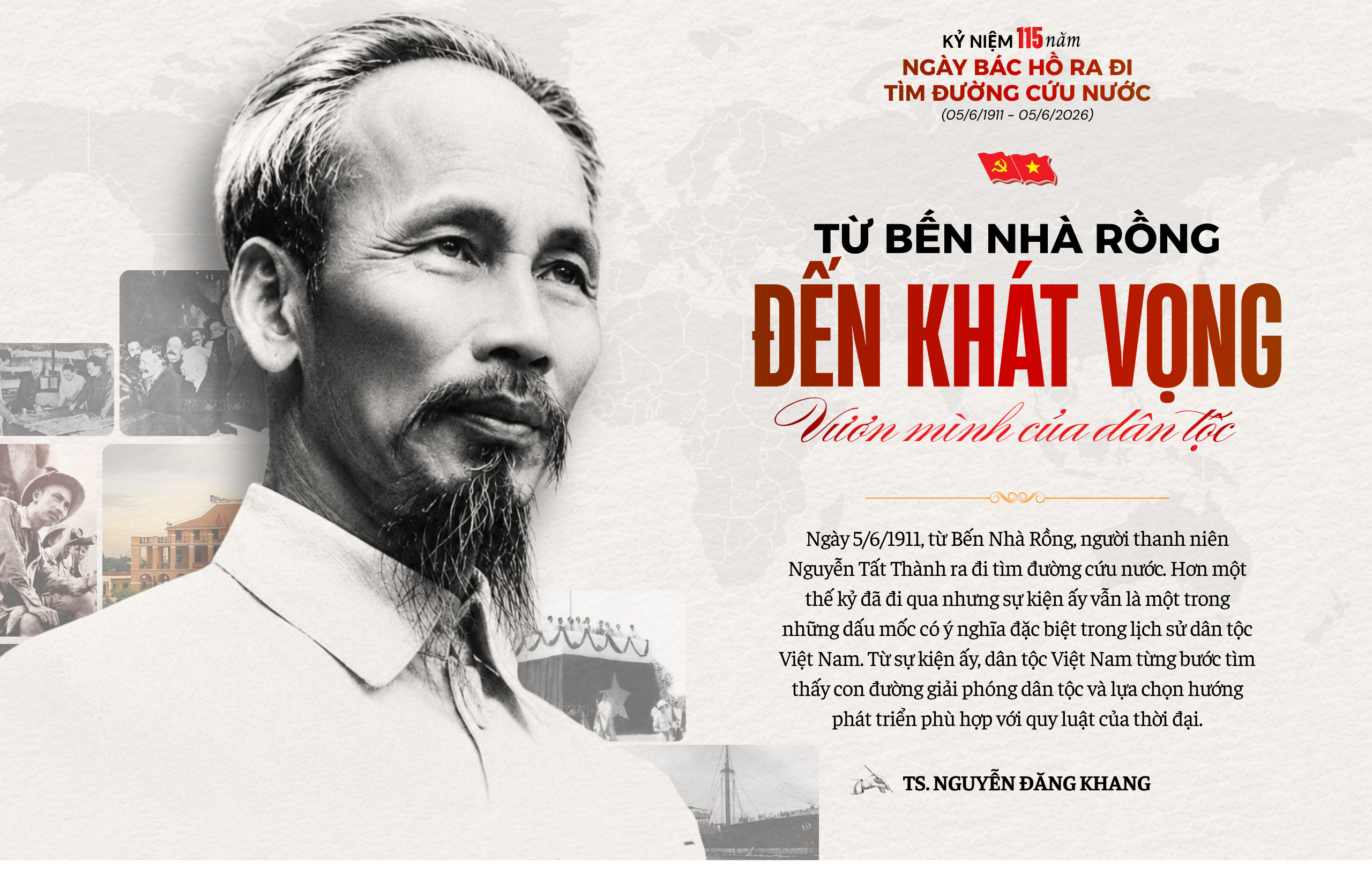Từ Bến Nhà Rồng đến khát vọng vươn mình của dân tộc