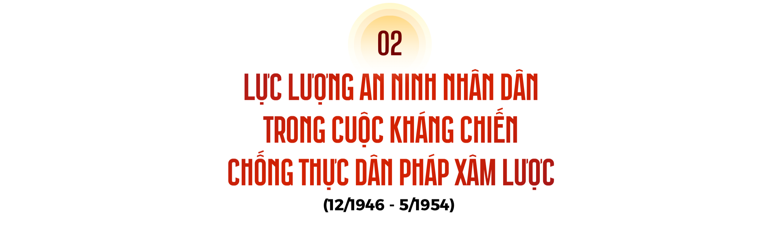 Bài 1: Lực lượng An ninh nhân dân trong sự nghiệp đấu tranh và bảo vệ độc lập dân tộc