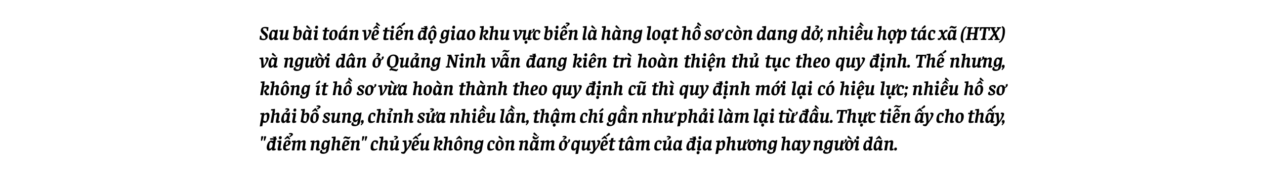 Bài 2: Những "điểm nghẽn" nhìn từ thực tiễn