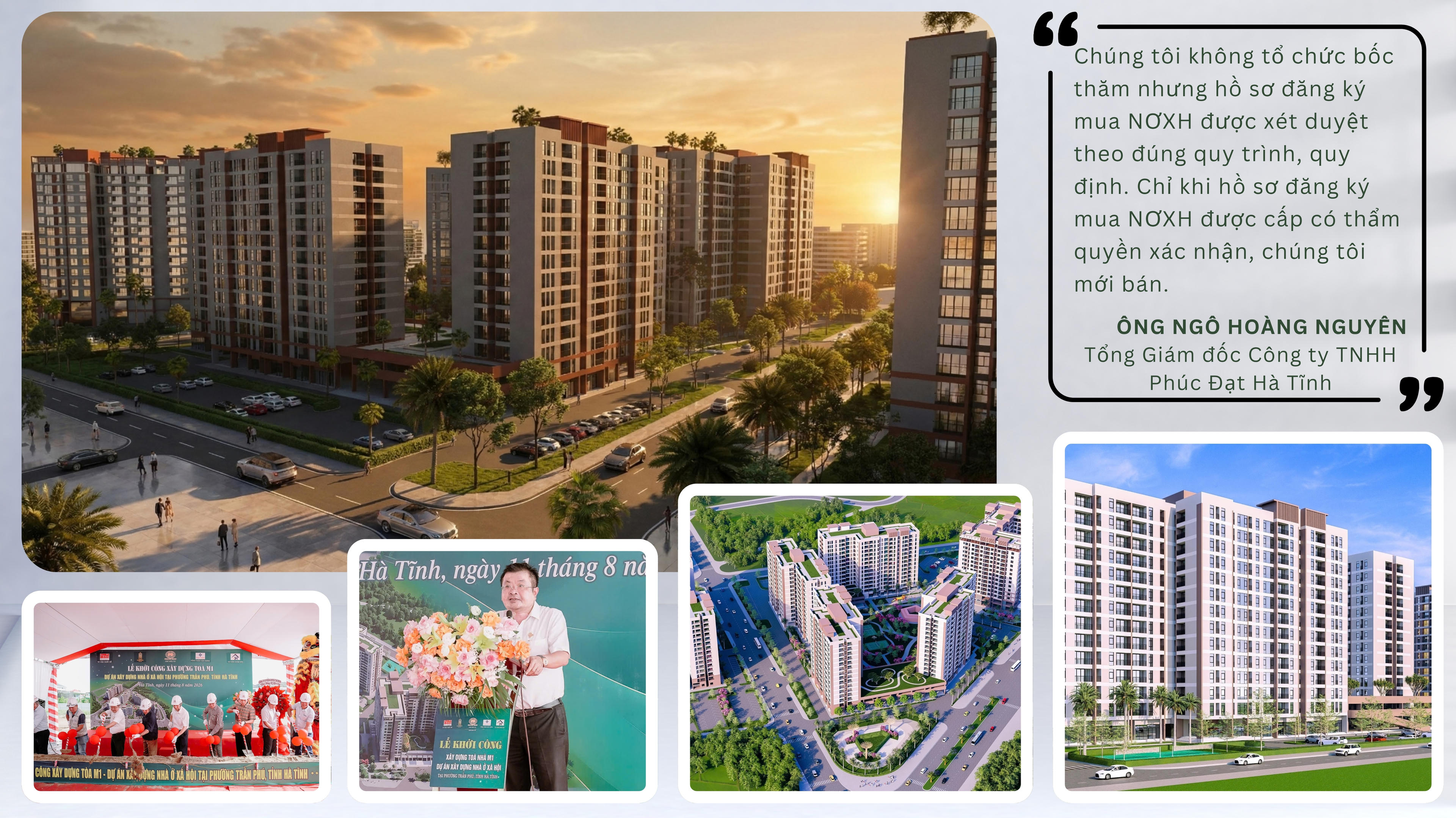 Bài 3: Xét duyệt hồ sơ mua NƠXH - cách làm mới của Hà Tĩnh