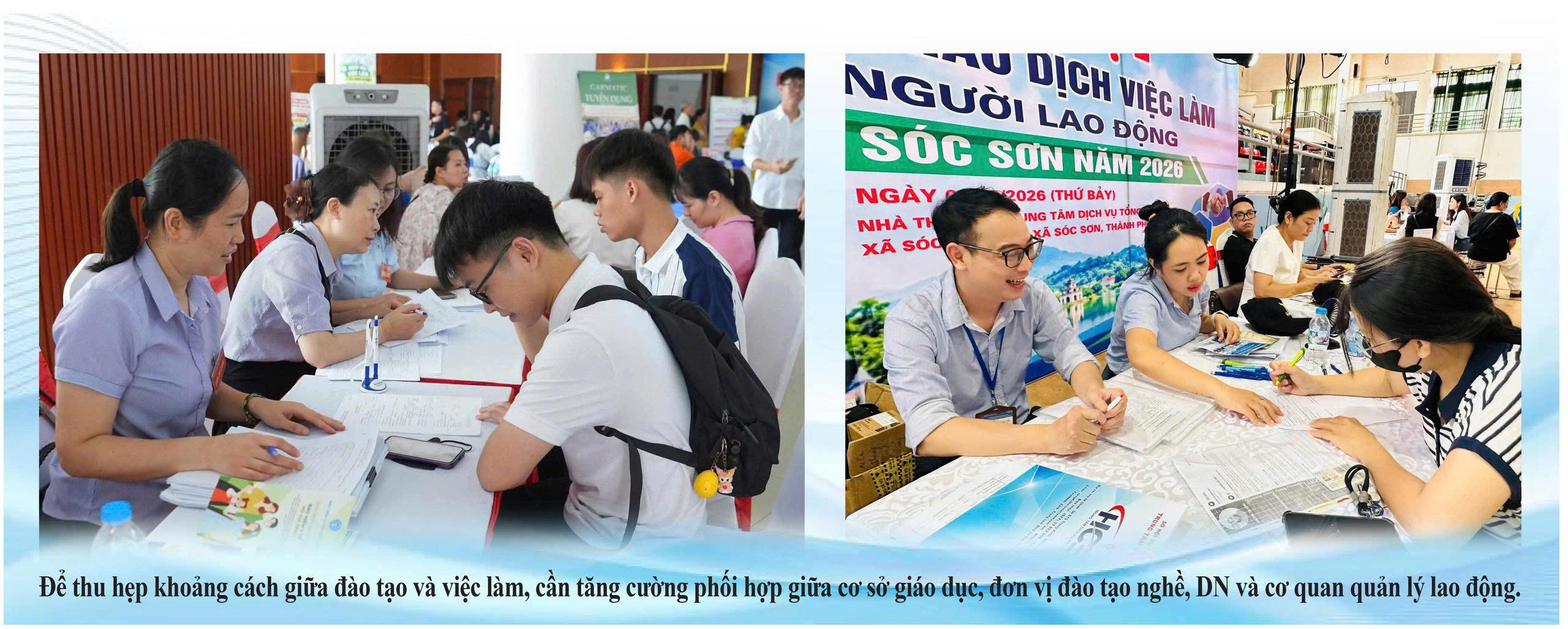 Bài 3: 
Không để lao động trẻ, trung niên bị bỏ lại
