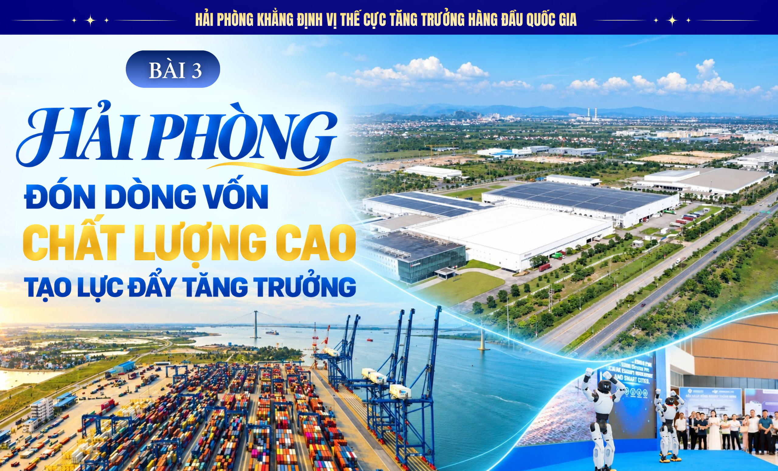 Bài 3: Hải Phòng đón dòng vốn chất lượng cao, tạo lực đẩy tăng trưởng