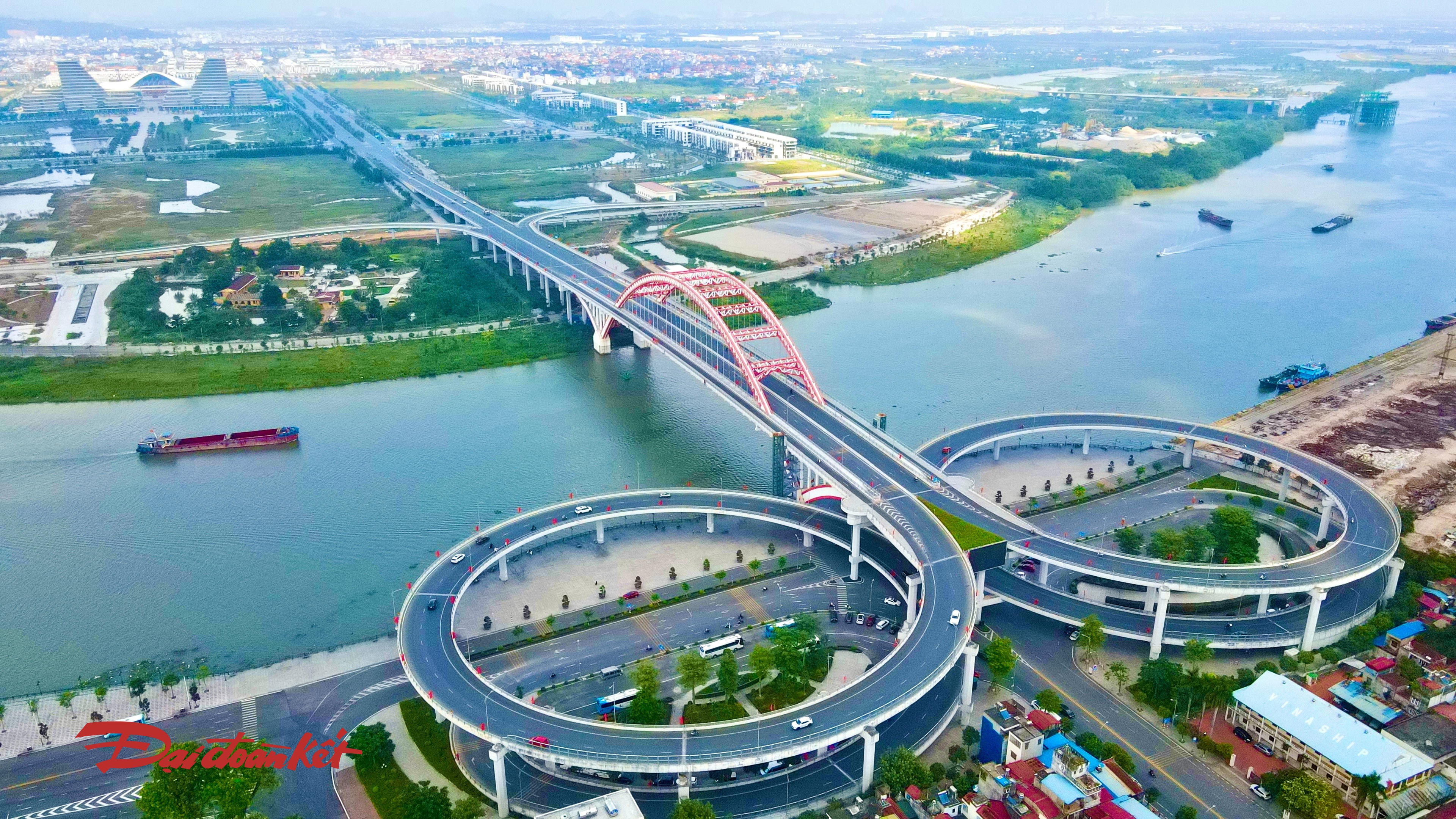 Cầu Hoàng Văn Thụ nối trung tâm thành phố Hải Phòng với phường Thủy Nguyên - nơi tọa lạc Trung tâm Hành chính - Chính trị thành phố mới. Với biểu tượng "cánh chim biển", cầu Hoàng Văn Thụ không chỉ là một biểu tượng kiến trúc độc đáo mà còn mang ý nghĩa quan trọng trong sự phát triển đô thị Hải Phòng.
