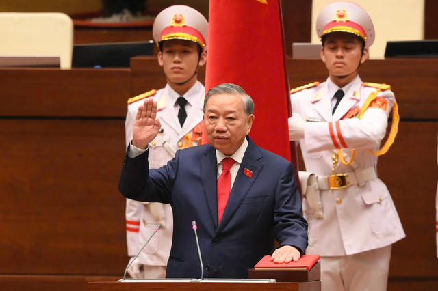 Chủ tịch nước Tô Lâm tuyên thệ nhậm chức