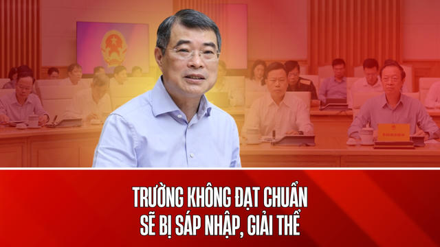 Thủ tướng: Sáp nhập, giải thể các cơ sở giáo dục không đạt chuẩn