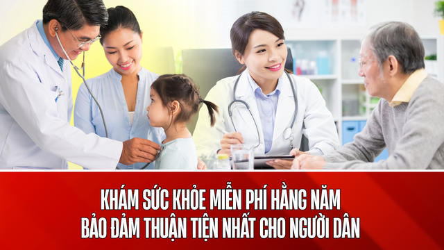 Triển khai khám sức khỏe miễn phí cho người dân, tích hợp kết quả trên VNeID