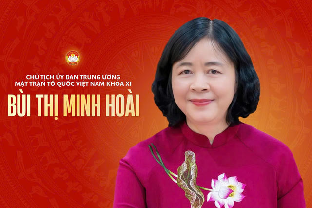 Infographic: Chủ tịch UBTƯ MTTQ Việt Nam Bùi Thị Minh Hoài