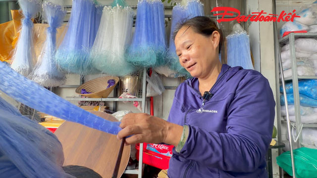 Cần Thơ: Làng đan lưới Thơm Rơm nhộn nhịp vào mùa nước nổi
